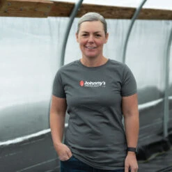 Women's Basic Tee – Charcoal, L